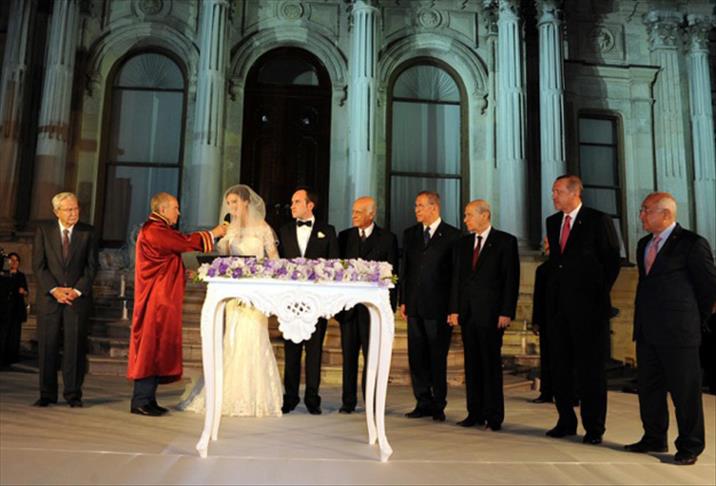Başbakan Erdoğan nikah şahidi