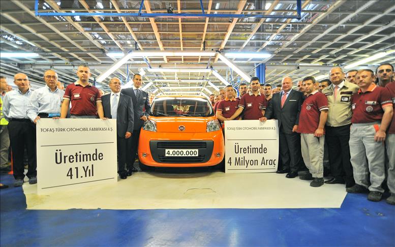 TOFAŞ 4 milyonuncu aracını üretti