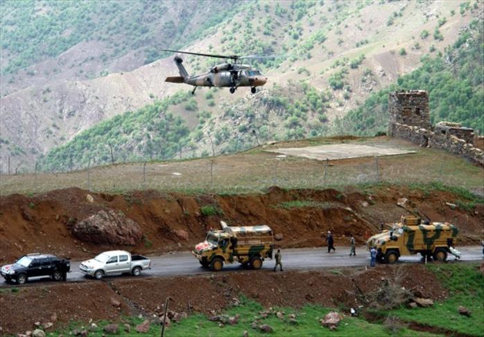 Şemdinli'de 1 korucu şehit
