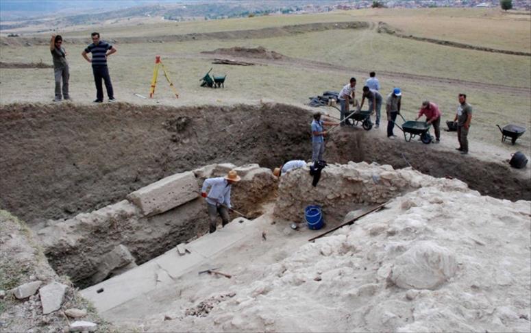 2200 years old ancient theatre excavated
