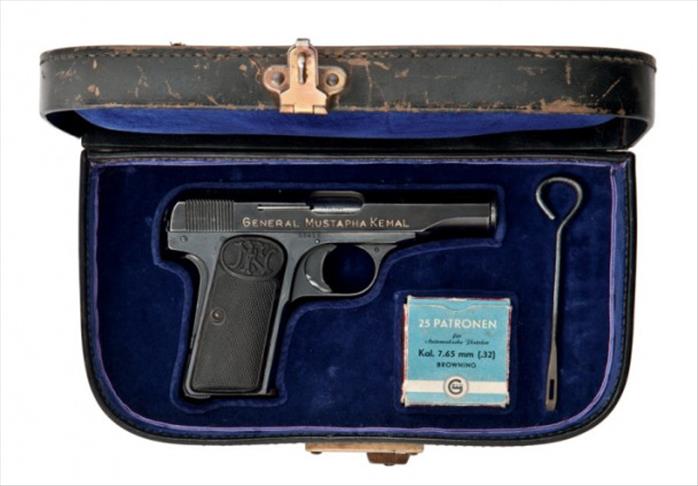 Pistol crafted for Ataturk, sold in London for £25,000