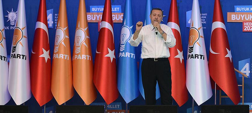 Erdogan posljednji put kandidat za predsjednika stranke