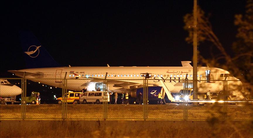 Turkey lets Syrian passenger plane depart with passengers