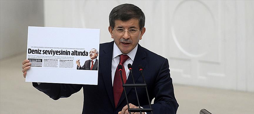 Davutoğlu hakkındaki gensoruya ret