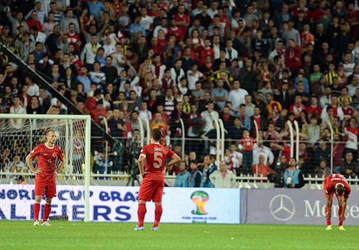 Turkey lost 0-1 against Romania
