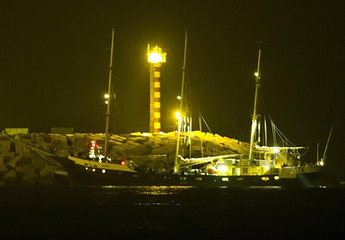 Gaza-bound ship "Estelle" escorted to Ashdod port