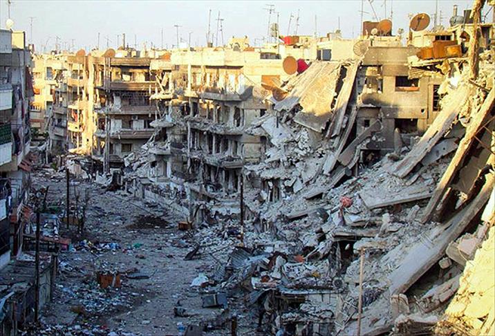 Şam'a ağır bombardıman