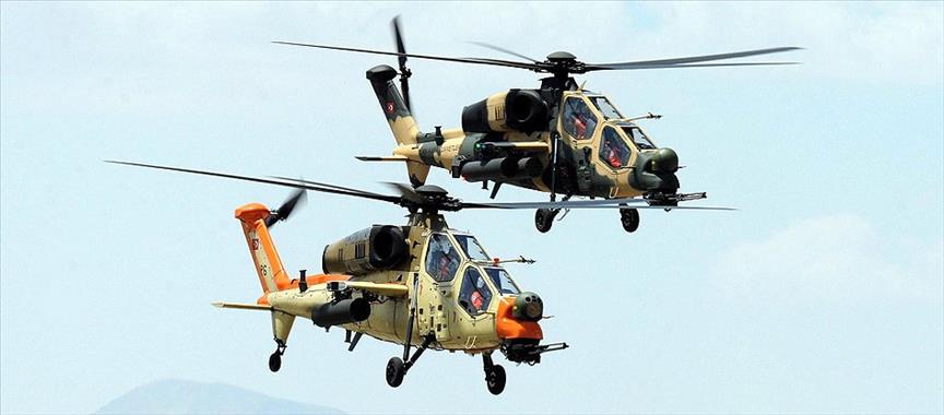 Turkish tactical reconnaissance & attack helicopters attract attention
