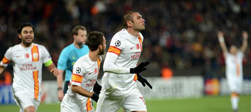 Galatasaray Burak'la coştu