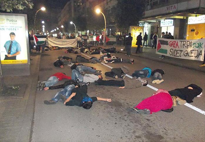 Podrška Gazzi iz Podgorice