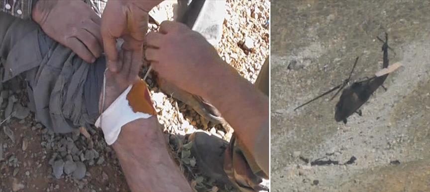 Tunceli operasyonu görüntüleri AA'da