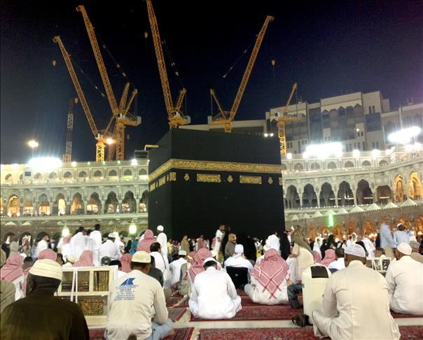 Kabe'de çalışmalar başladı