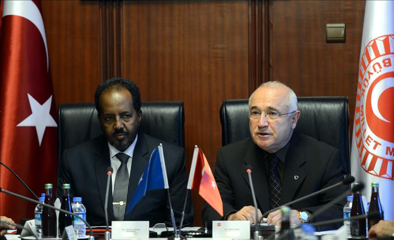Somali president pays visit to Turkish parliament head