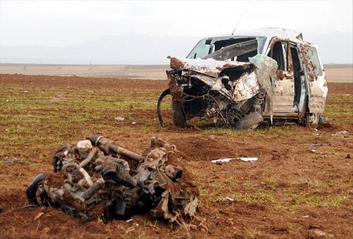 Cizre'de trafik kazası: 1 polis şehit