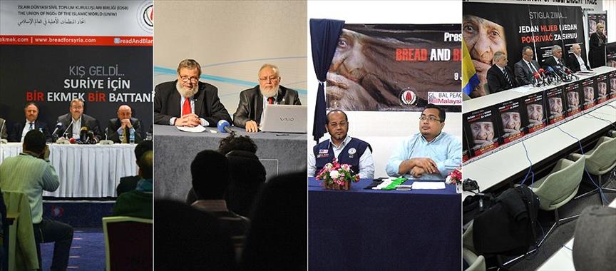 International leg of "Bread&amp;Blanket for Syria" campaign launched