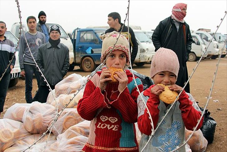 Food aid reach Syrians