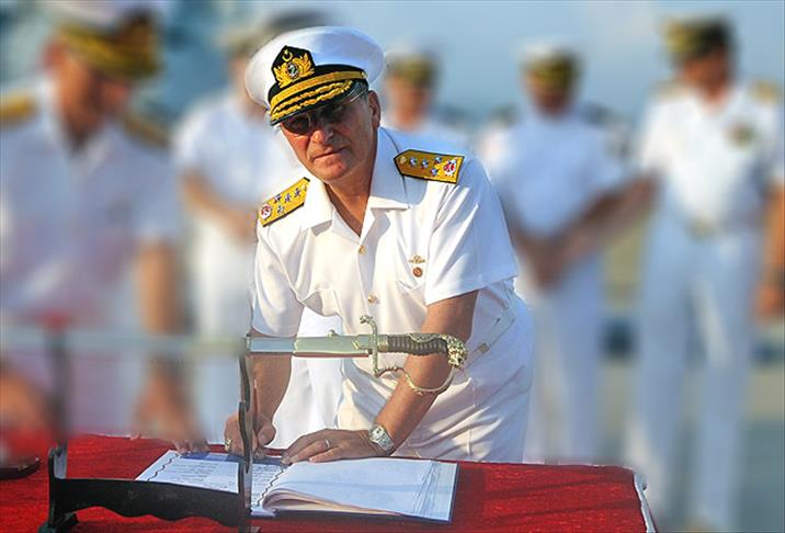 Donanma komutanı emekli oldu