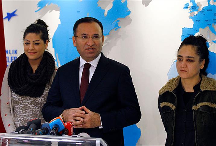 Bozdağ, Elif ve annesini kabul etti
