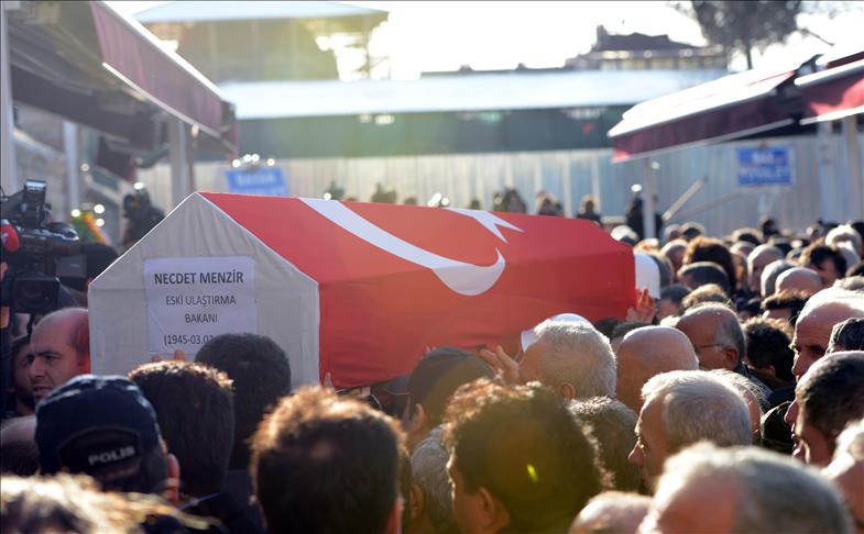 Necdet Menzir son yolculuğuna uğurlandı