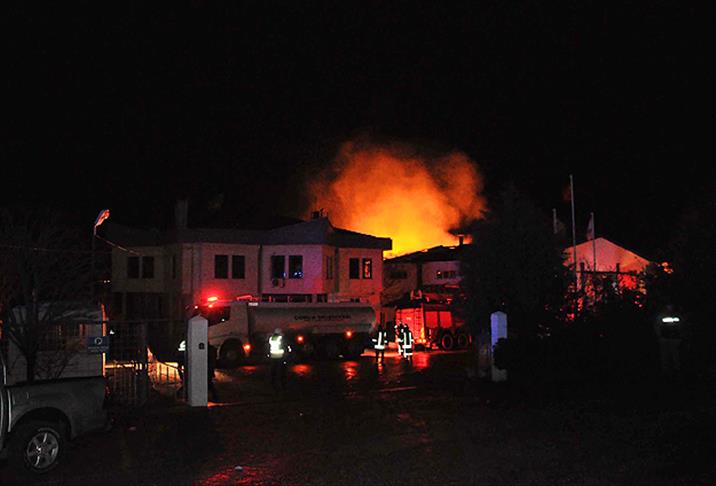 Tekirdağ'da fabrikada patlama
