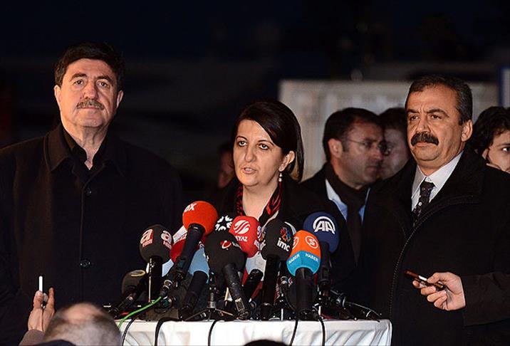BDP heyeti İmralı Adası'ndan döndü