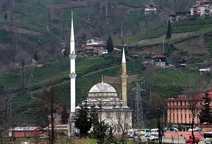 Yeni minare eskisinden uzun oldu