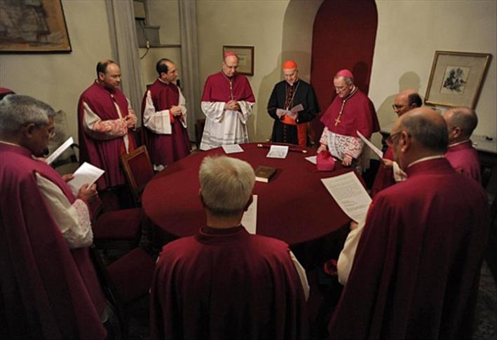 The first pre-conclave meeting starts in The Vatican