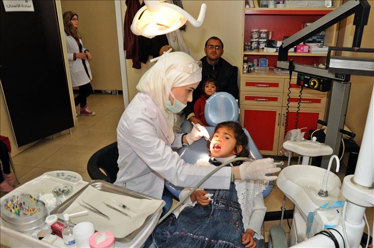 مستوصف تركي لمعالجة السوريين