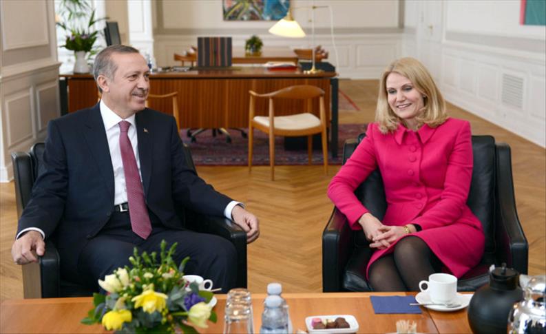 Turkish and Danish prime ministers meet in Copenhagen
