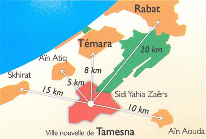 المغرب ترصد 62.8 مليون دولار لتطوير مدينة " تامسنا"