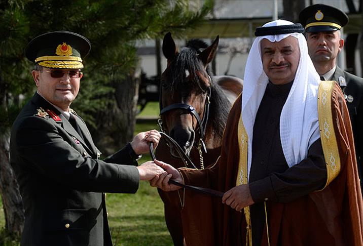 Suudi Prens'ten Orgeneral Özel'e hediye at