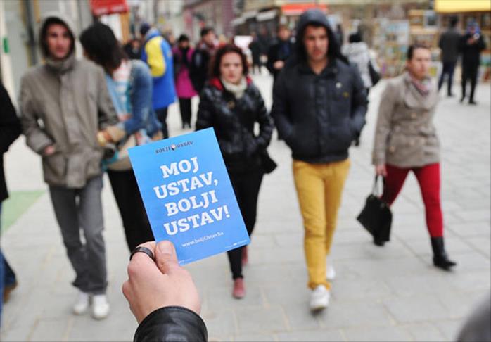 Sarajevo: Organizovana ulična akcija ''Moj ustav, bolji ustav''