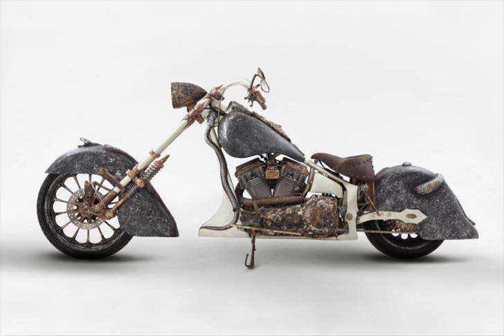 Turkish designer's golden motorcyle candidate to Guinness