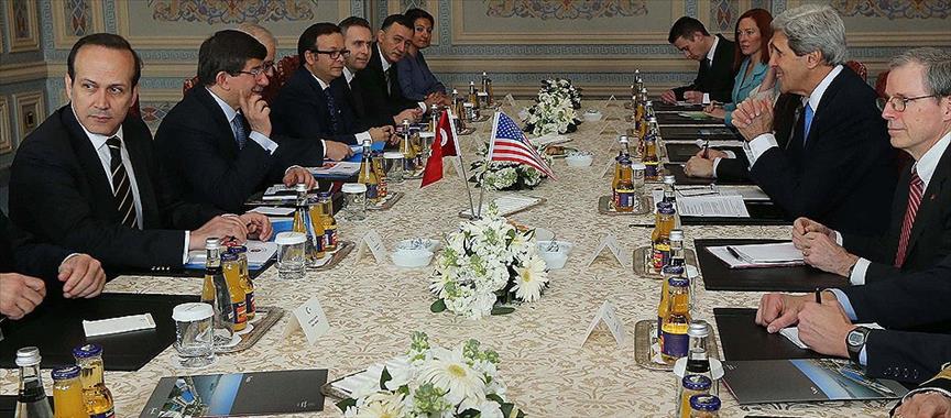Davutoglu and Kerry agree on holding a meeting on Syria