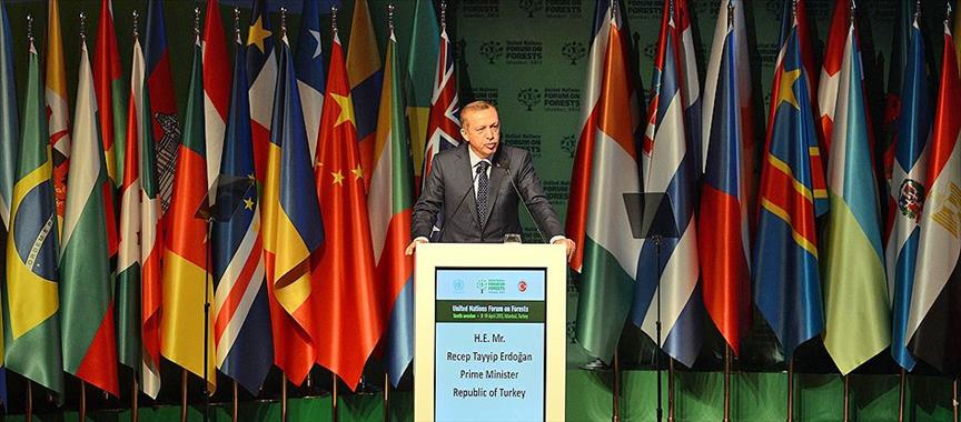 Turkish premier addresses UN's forest forum in Istanbul