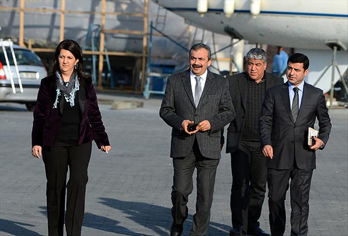 BDP heyeti İmralı'dan döndü