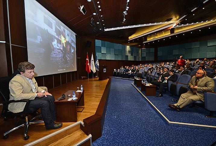 Ünlü savaş muhabiri deneyimlerini paylaştı