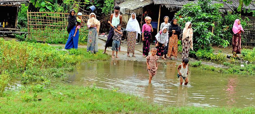 Arakan şimdi de sel tehdidi altında