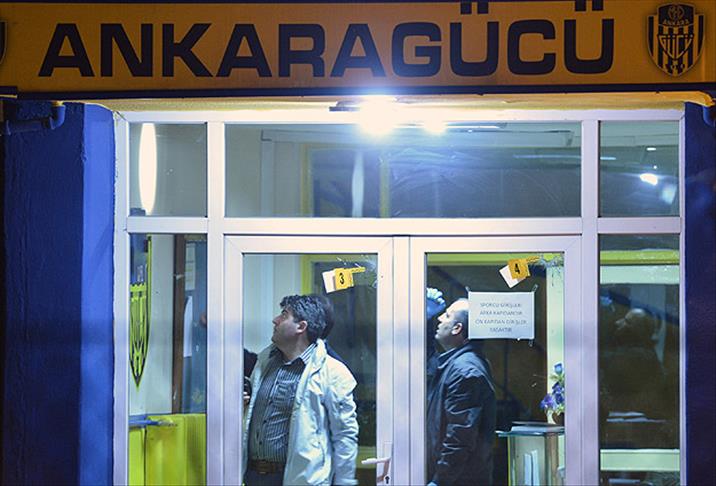 Ankaragücü tesislerine silahlı saldırı