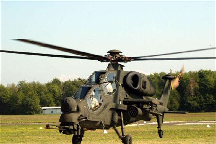 "T-129 Atak" helicopter draws attention