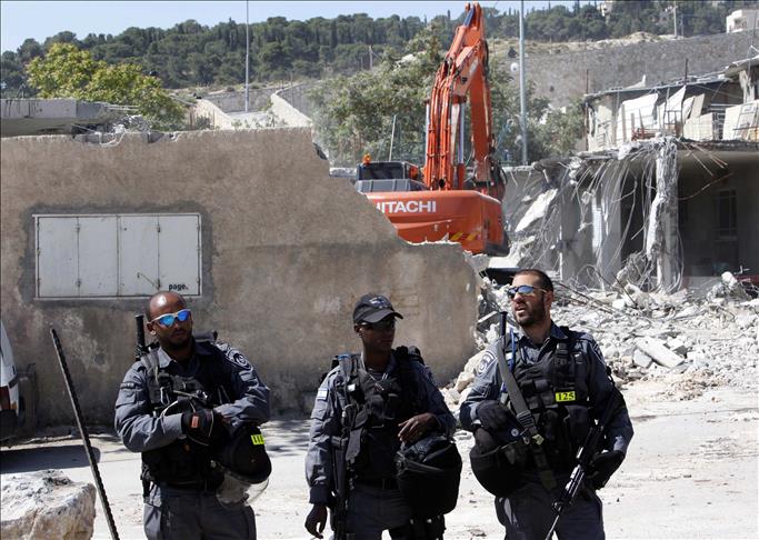 Israeli bulldozers level Palestinian workplaces in Jenin