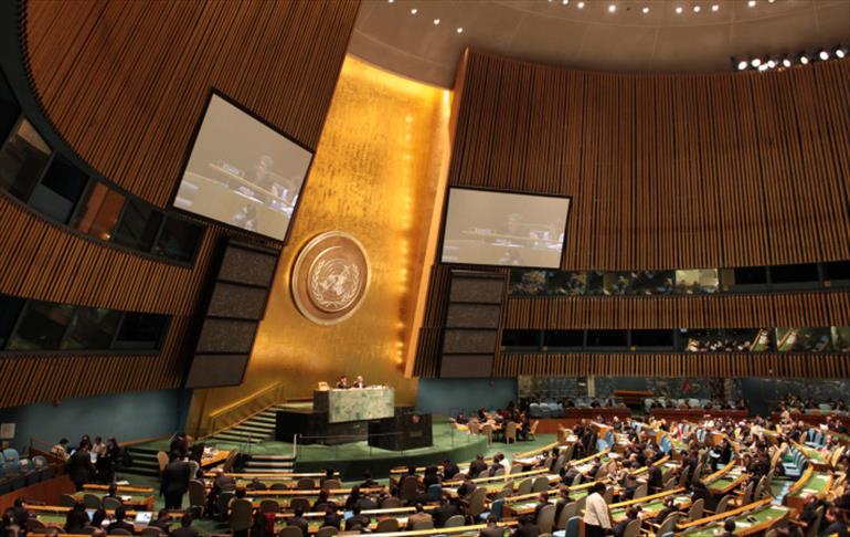 UN General Assembly adopts resolution on Syria