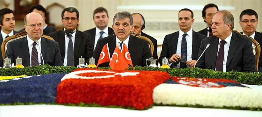 Çankaya Köşkü'nde Üçlü Balkan Zirvesi