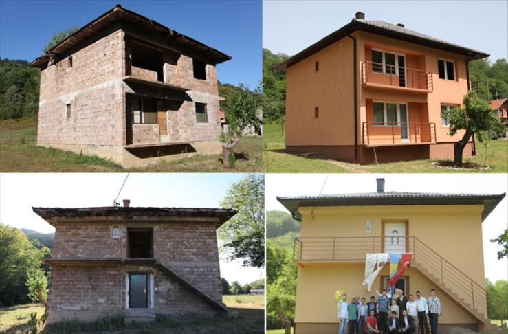 Turkish charity helps rebuild damaged Srebrenica homes from Bosnian war