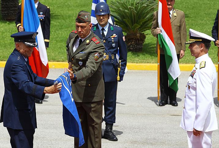 NATO Hava Komutanlığı İzmir'e veda etti