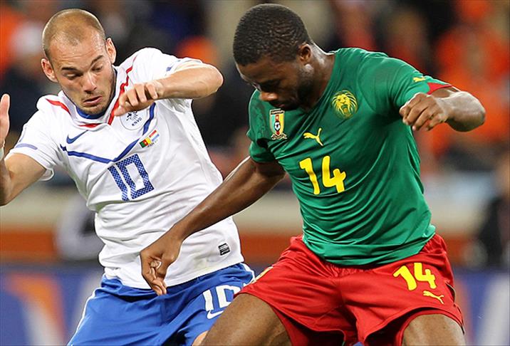 Chedjou, Galatarasay yolunda