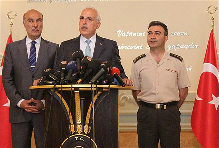 Amacımız pankart, döviz ve resimleri kaldırmaktı