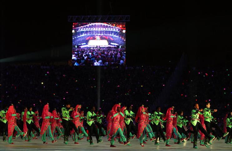 Dazzling spectacle of Turkish Olympics