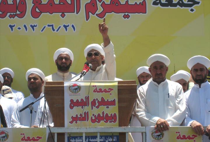خطيب الفلوجة للسوريين: دمنا واحد وجلادنا واحد.. فاصبروا