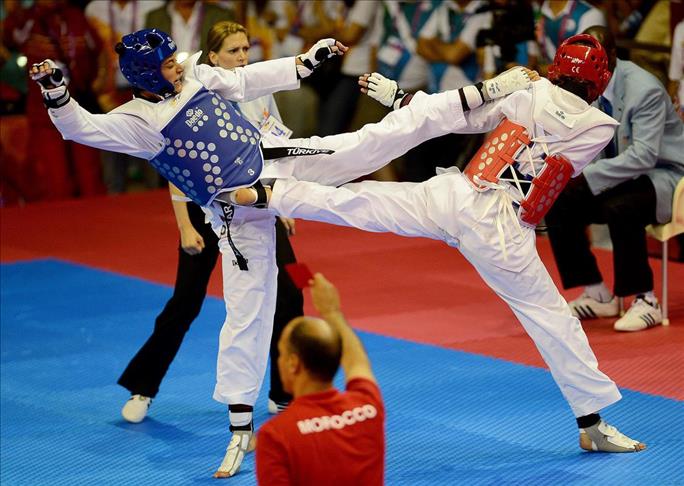 Turkish athlete wins gold in women's 67kg taekwondo at 2013 MedGames